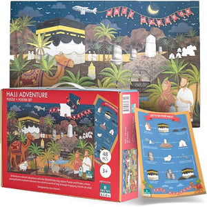 Hajj Adventure Puzzle - Premium Puzzle Game from Zam Zam Publishers - Just $28! Shop now at IQRA.ORG