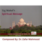 Taj Mahal's Spiritual Message