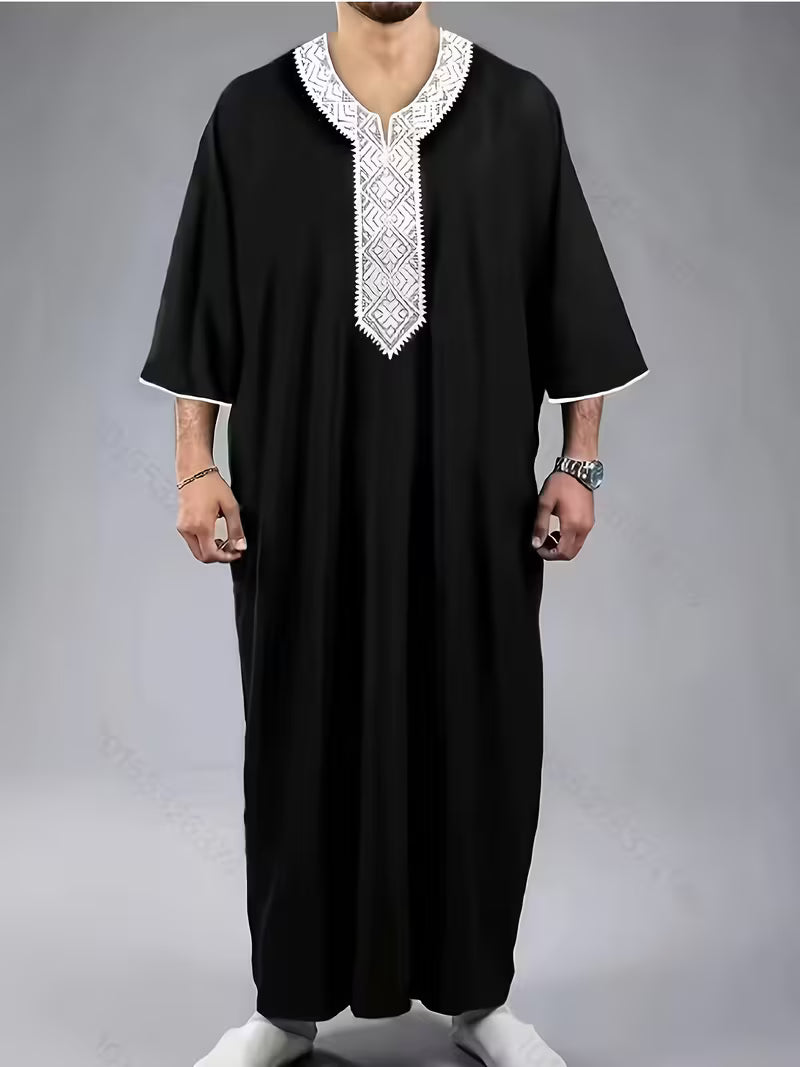 Thobe: Men Long Dress: Moroccan Style (ARC)
