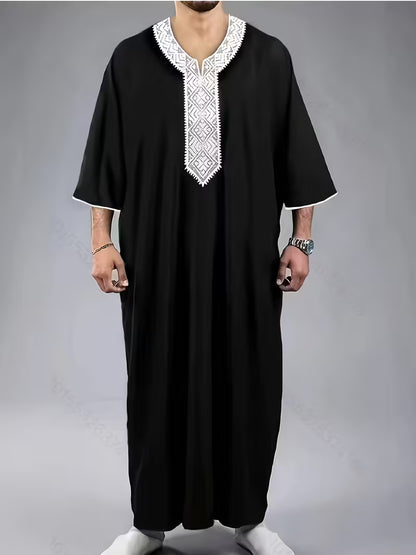 Thobe: Men Long Dress: Moroccan Style (ARC)