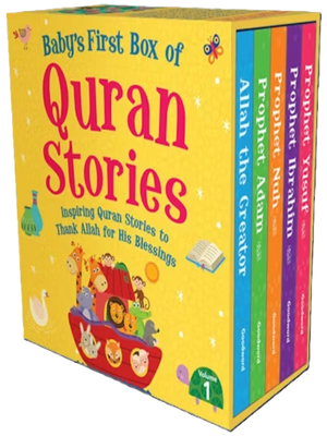 Baby’s First Box of Quran Stories - 1 (5 Board Books Set)