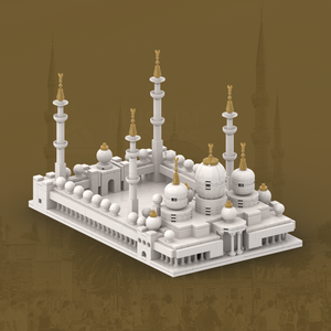 Model Of Sheikh Zayed Grand Mosque - Educational Islamic Building Blocks Set - Premium Puzzle and Game from Hani Book Store - Just $44.99! Shop now at IQRA Book Center