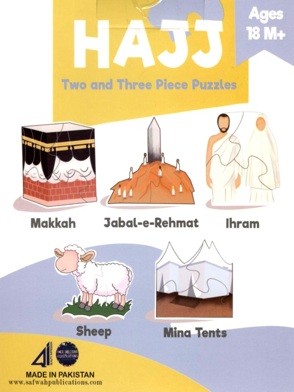 Hajj 2 & 3 Piece Puzzles - Premium Hajj and Umrah from Zam Zam Publishers - Just $7.95! Shop now at IQRA.ORG