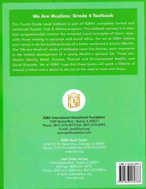 We Are Muslims: Elementary Grade 4 Textbook - Premium Textbook from IQRA' international Educational Foundation - Just $14.99! Shop now at IQRA Book Center