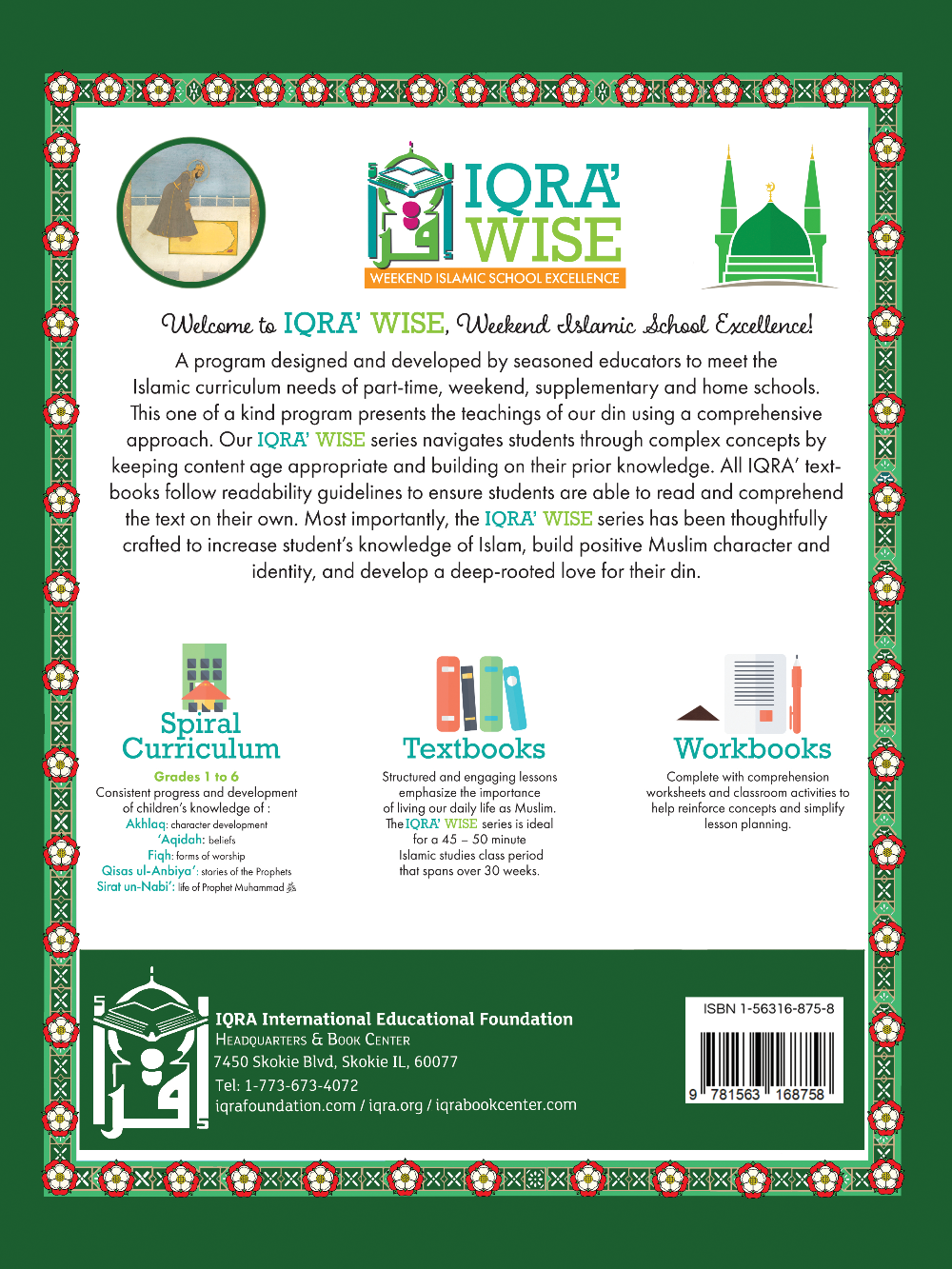 IQRA WISE Grade 8 Textbook - Premium Book from IQRA' international Educational Foundation - Just $15.99! Shop now at IQRA.ORG