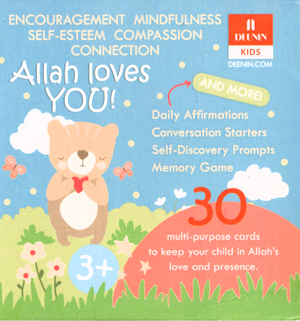 Kids Allah Loves You Affirmation Cards