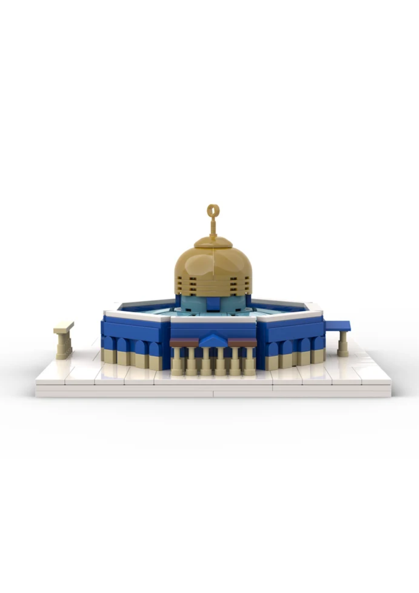 Dome of the Rock - Model of the Jerusalem-Educational Islamic Building Blocks Set