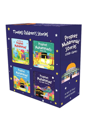 Prophet Muhammad Stories little Library-4 Board Books