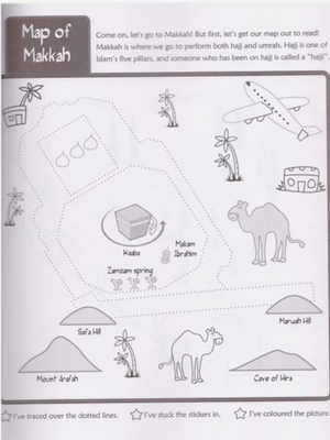 Makkah and Madinah Activity Book (Discover Islam Sticker Activity Books)