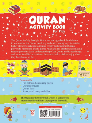 Quran Activity Book for Kids-PB - Premium Book from Goodword Books - Just $10! Shop now at IQRA.ORG