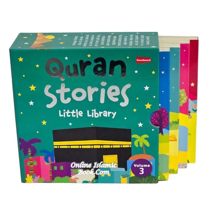 Quranic Story little Heart 4 Books (Box 3)