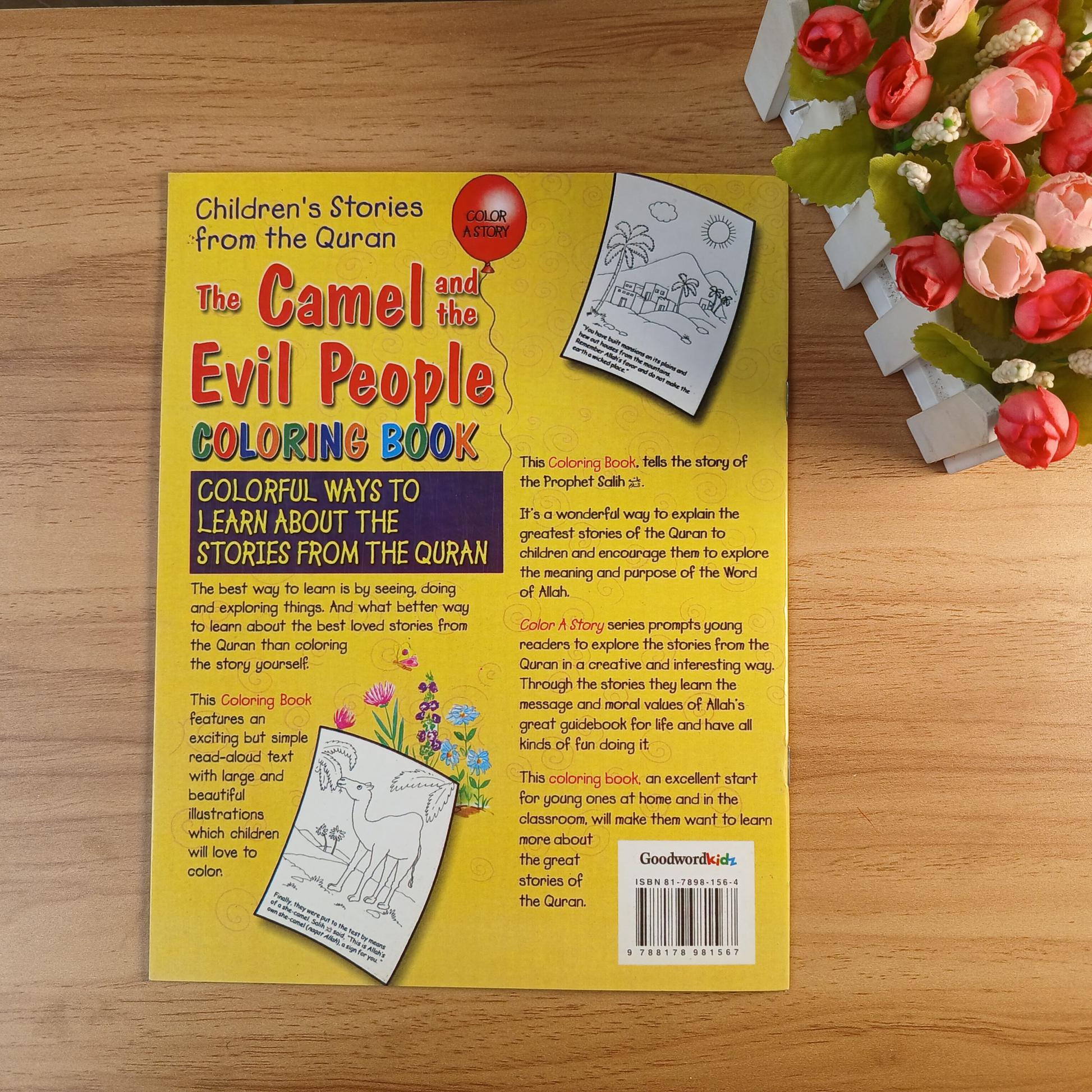 Camel and theEvil People Coloring book - Premium Book from GoodWord Press, India - Just $2.95! Shop now at IQRA.ORG