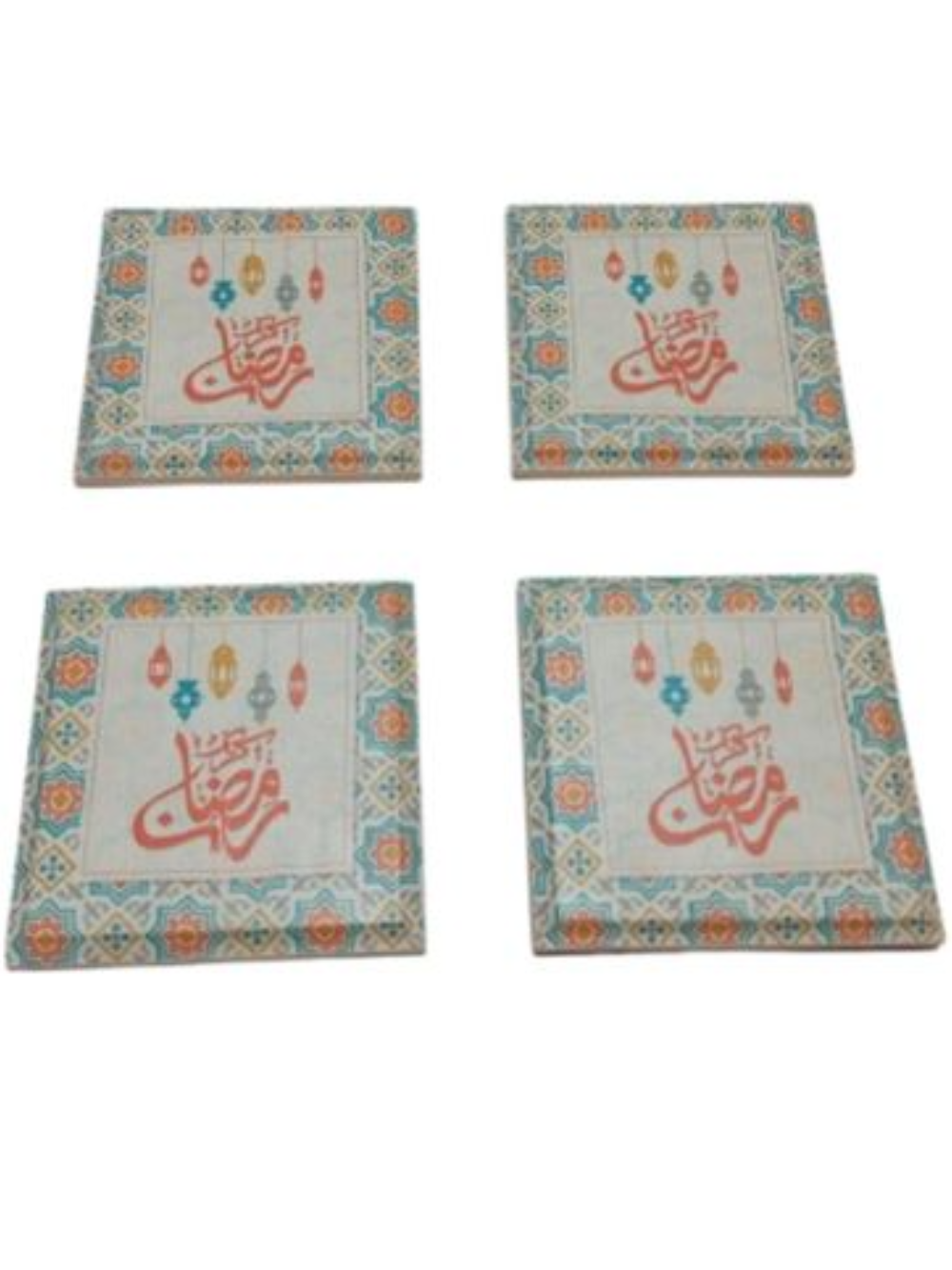 Cup Coasters Ramadan Square & Circle