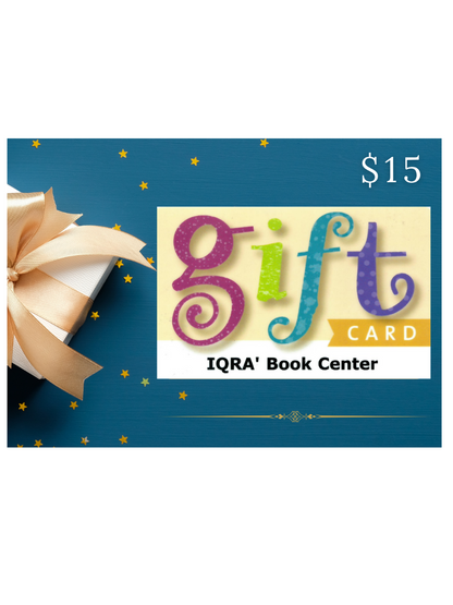IQRA Gift Card - Premium Gift Card from IQRA' international Educational Foundation - Just $15! Shop now at IQRA' international Educational Foundation