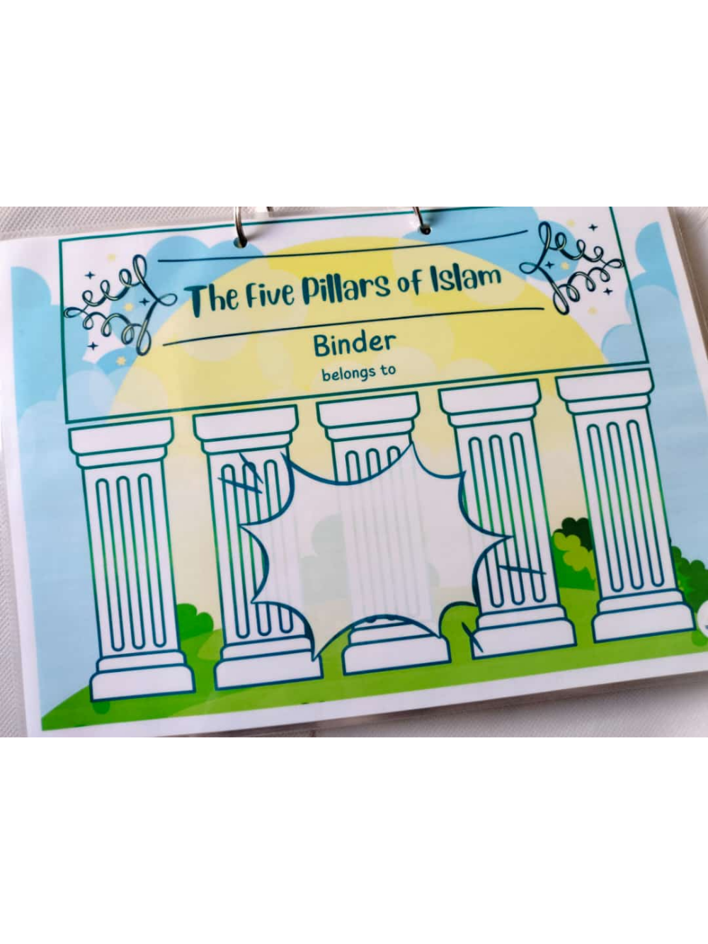 My Five Pillars of Islamic Binder