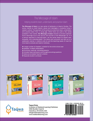 Message of Islam - Workbook - Level 4