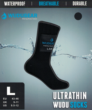 Socks Wudu Gear-Large Black