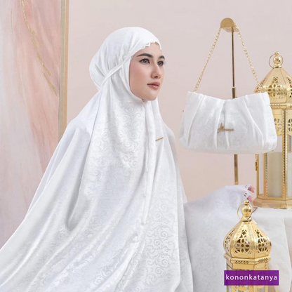 Ihram 2 piece for Ladies in pouch XL