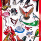 Picture Chart Set of 10 Animals & Fruits