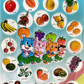 Picture Chart Set of 10 Animals & Fruits
