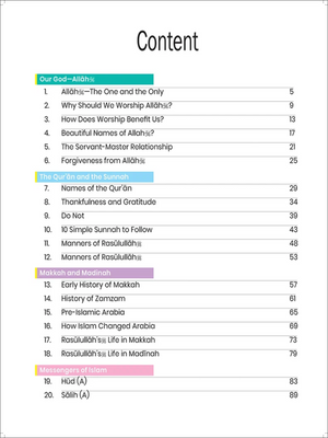 Message of Islam - Workbook - Level 3
