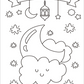 Ramadan Countdown Coloring Book