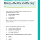 Message of Islam - Workbook - Level 3
